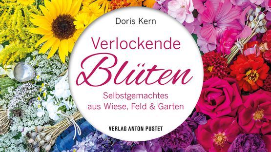 Mit 80 Rezepten führt Doris Kern den Leser durch die bunte Blütenwelt in allen  Jahreszeiten 