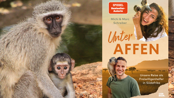 Reisebericht, Artenschutz, Affen, Südafrika, Michi und Marc Schreiber, Verlag Conbook - Petdoctors.at [28|03|24]